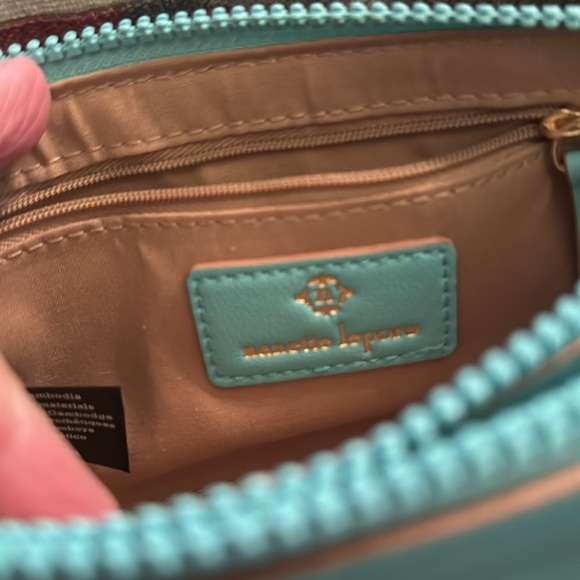 Nanette Lepore Arianna Aqua Wristlet Wallet - NWOT - Picture 3 of 7
